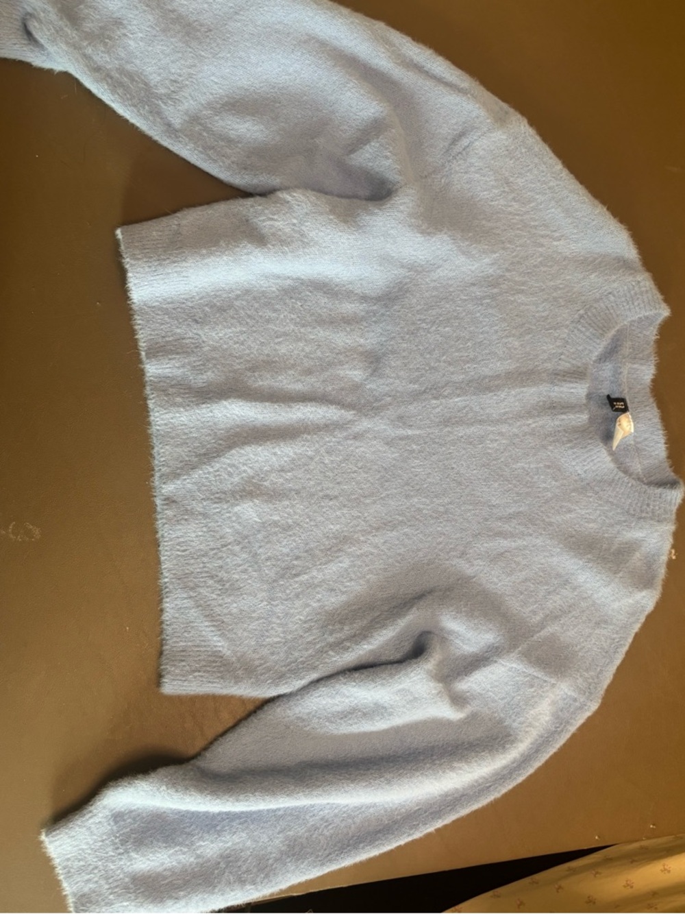 Divided Light Blue Crewneck Sweater